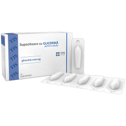 Supozitoare glicerina adulti 10b - TIS