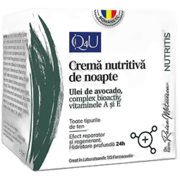 Crema noapte nutritiva Q4U NutriTis 50ml - TIS