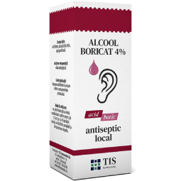 Alcool boricat 4% 15ml - TIS