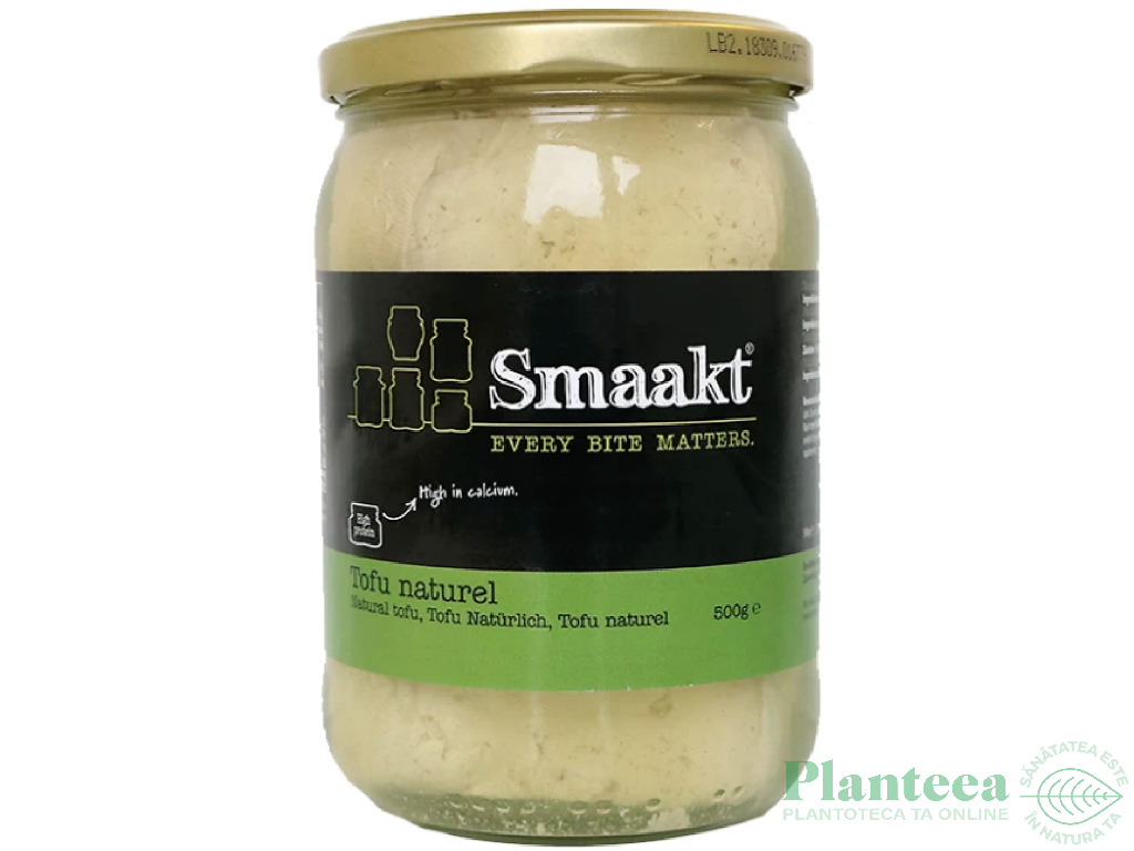 Tofu natural bio 500g - SMAAKT