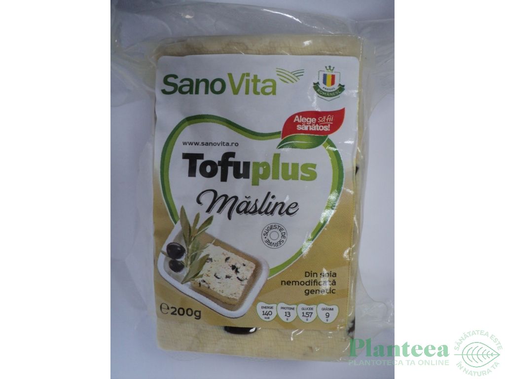 Tofu plus masline 200g - SANOVITA