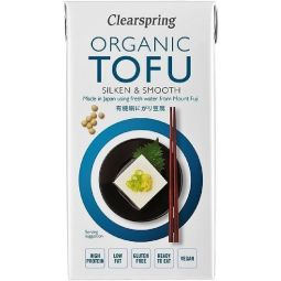 Tofu japonez Silken & Smooth organic 300g - CLEARSPRING