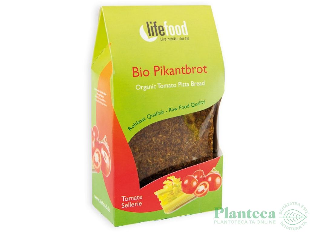 Paine crocanta rosii telina raw bio 90g - LIFEFOOD