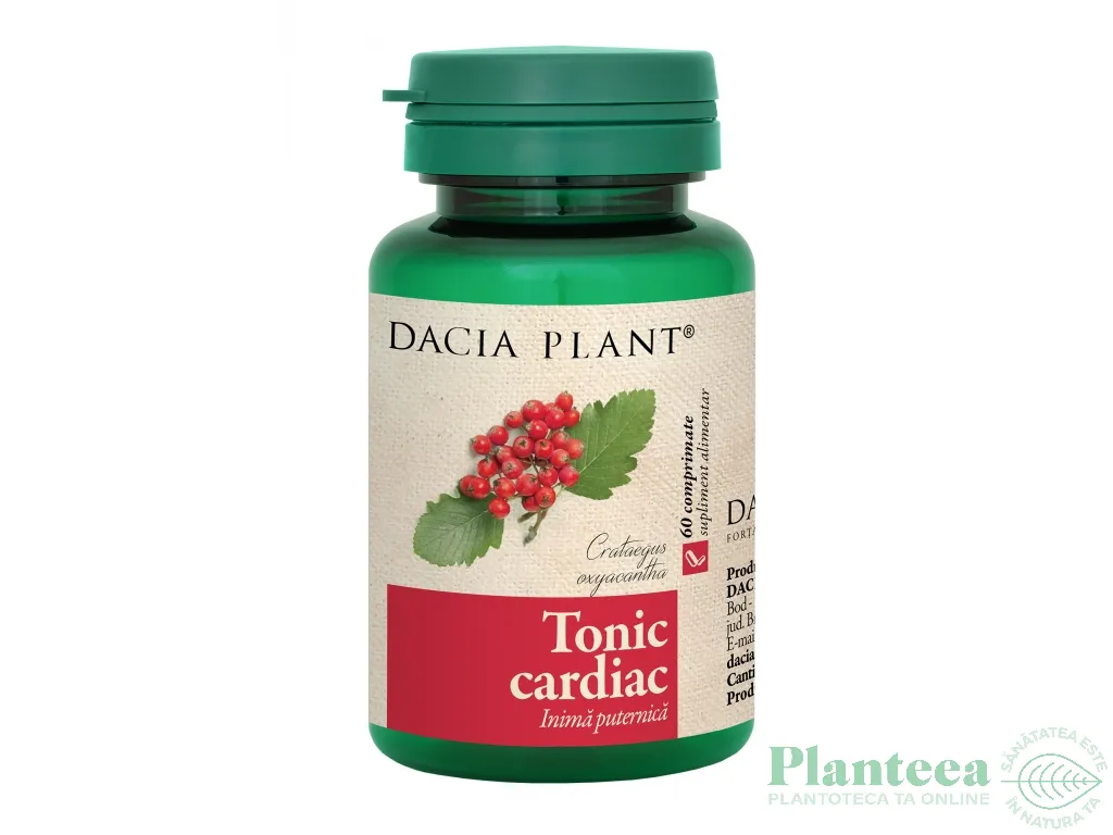 Tonic cardiac 60cp - DACIA PLANT