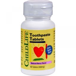 Toothpast tablets 60cp - CHILDLIFE ESSENTIALS