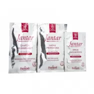 Kit tratament par deteriorat [masca 17ml+sampon 15ml+ser 5ml] Jantar 3b - FARMONA