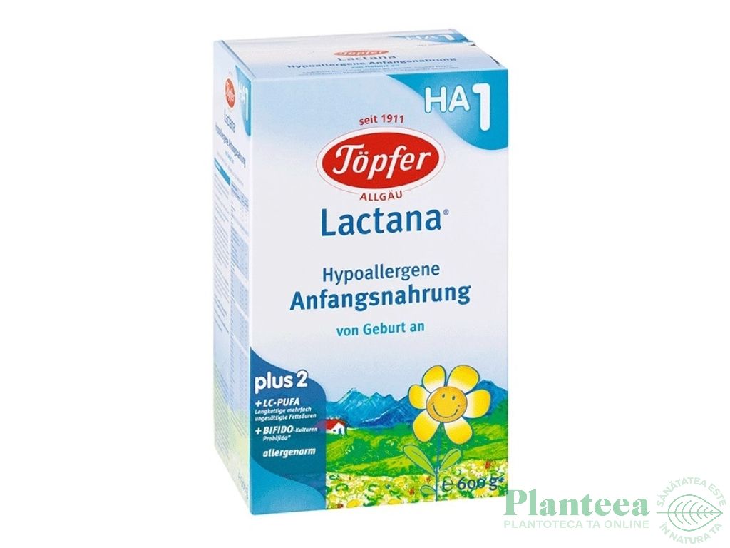 Lapte formula HA Lactana +0luni 600g - TOPFER