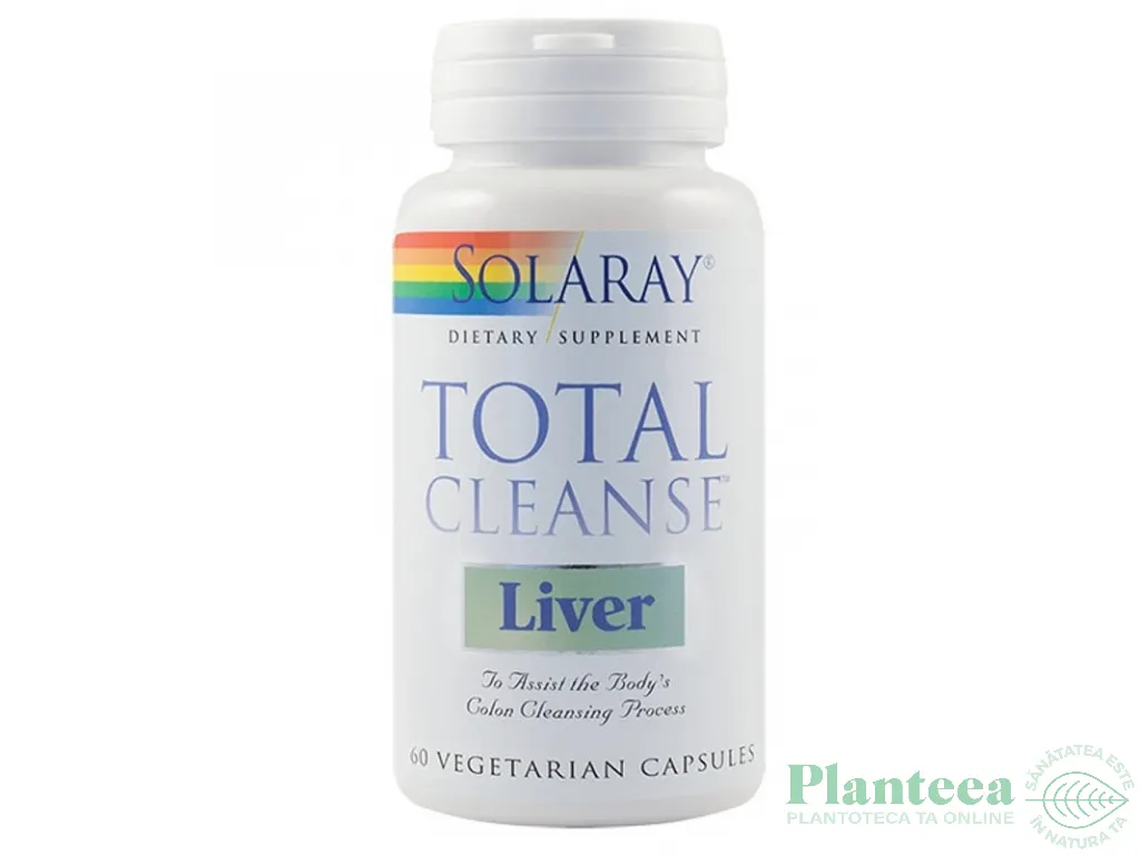 Total cleanse liver 60cps - SOLARAY