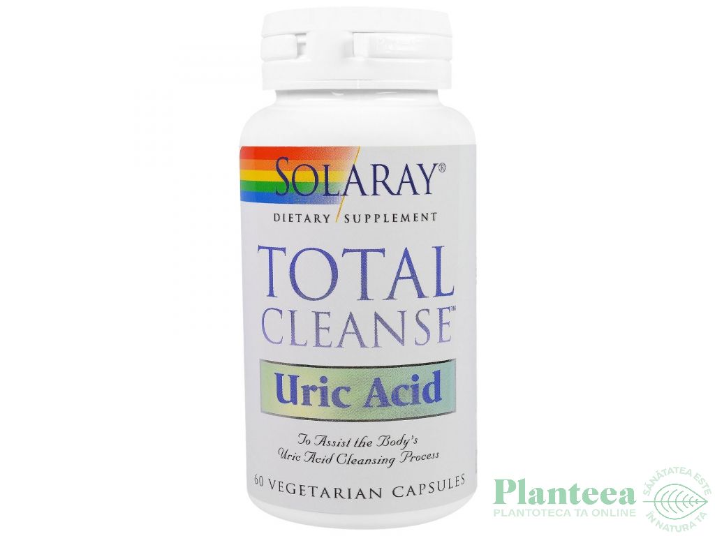 Total cleanse uric acid 60cps - SOLARAY