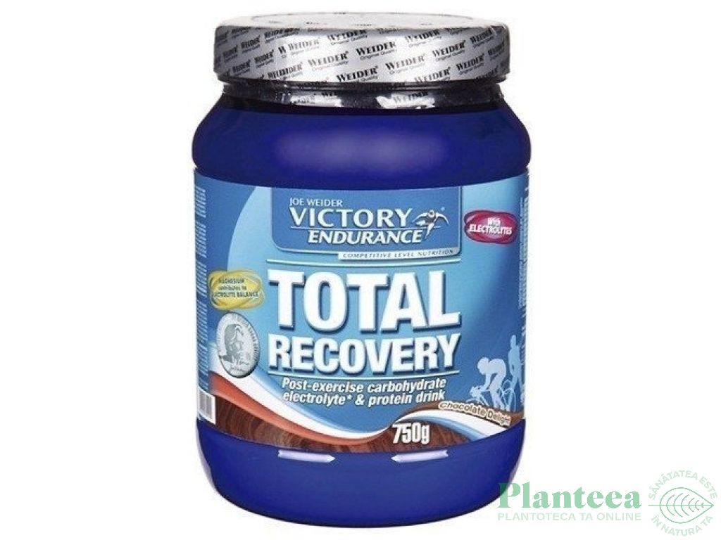 Total recovery ciocolata 750g - VICTORY ENDURANCE