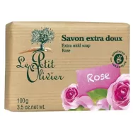 Sapun extra moale trandafir 100g - LE PETIT OLIVIER