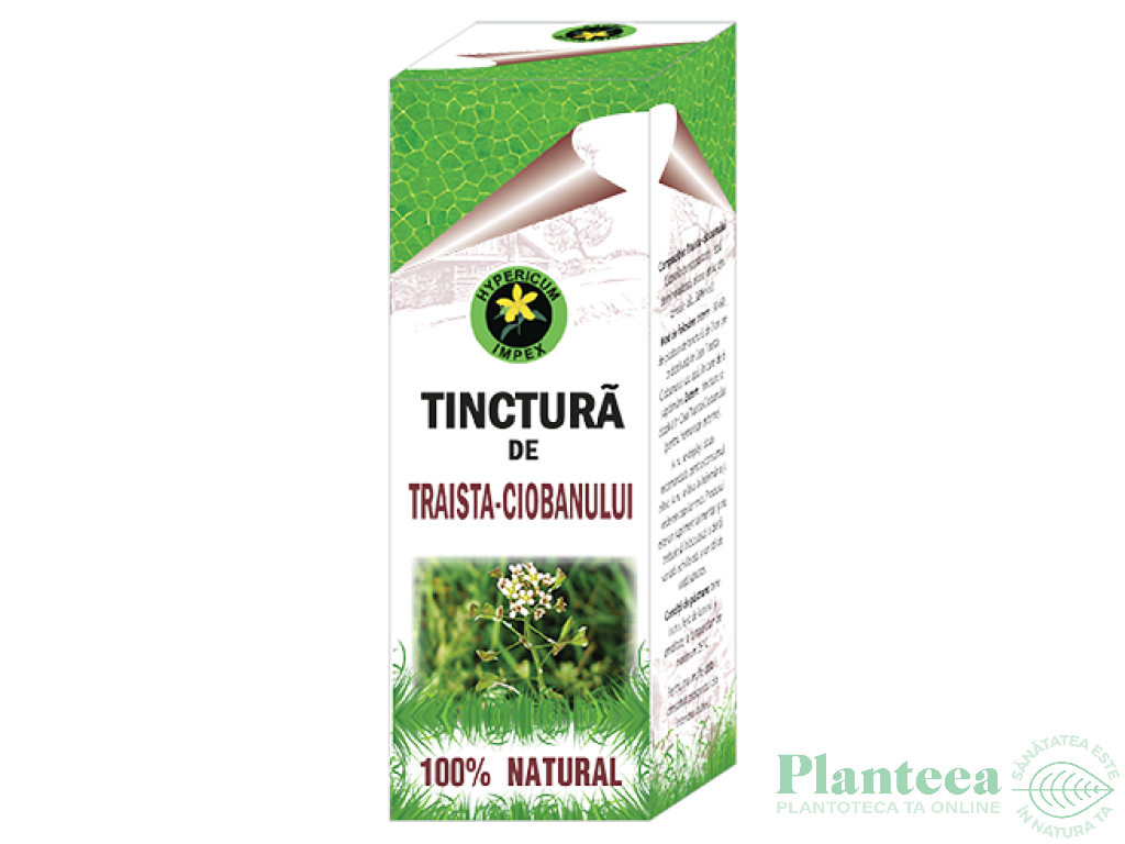 Tinctura traista ciobanului 50ml - HYPERICUM PLANT