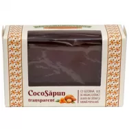 Sapun transparent Coco argan catina aroma populara 50g - VERRE DE NATURE