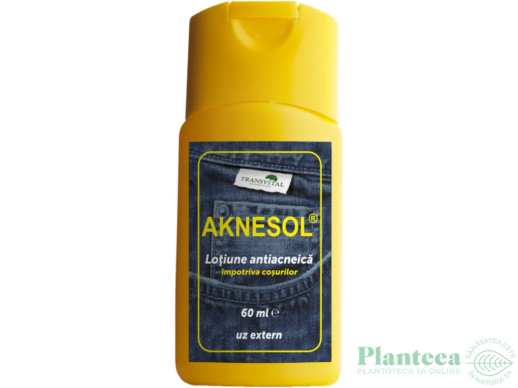 Lotiune antiacnee Aknesol 60ml - TRANSVITAL