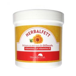 Balsam galbenele vitamine E A Herbalfett 250ml - TRANSVITAL
