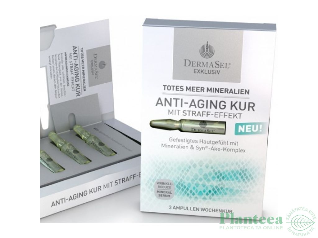 Tratament antiimbatranire 3x1ml - DERMASEL