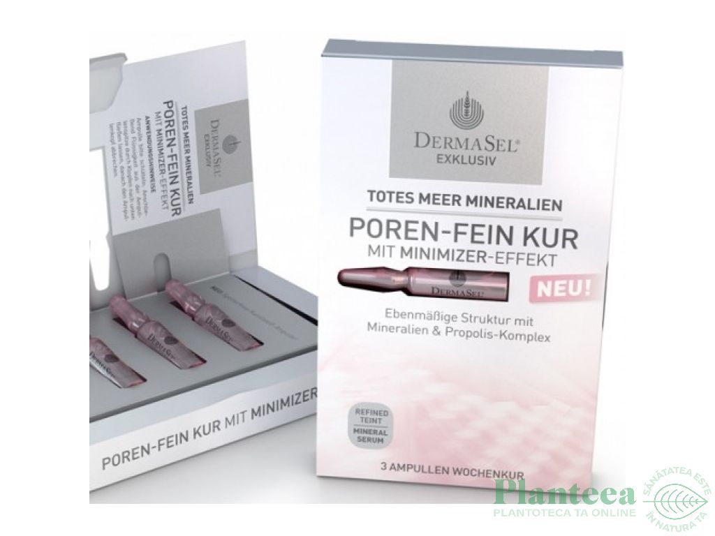 Tratament pori curati 3x1ml - DERMASEL