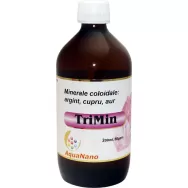 Argint cupru aur coloidale 50ppm TriMin 200ml - AQUA NANO