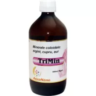 Argint cupru aur coloidale 50ppm TriMin 500ml - AQUA NANO