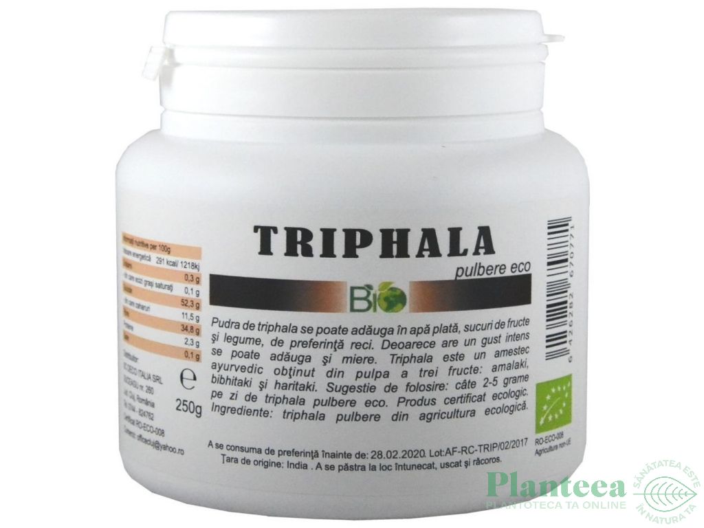 Pulbere triphala eco 250g - DECO ITALIA