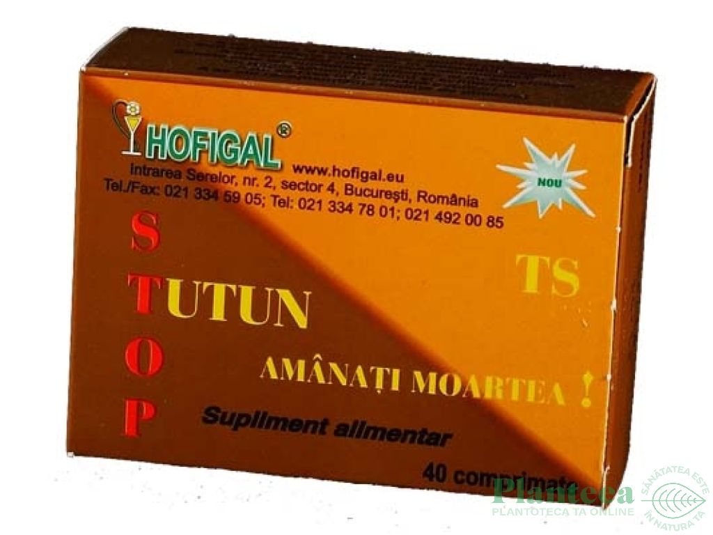 Tutun stop 40cp - HOFIGAL