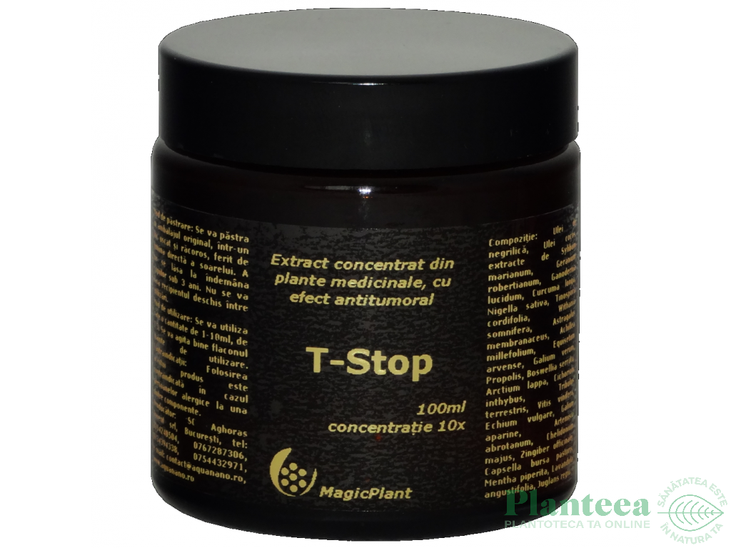 Extract concentrat plante medicinale antitumoral T Stop 100ml - AQUA NANO