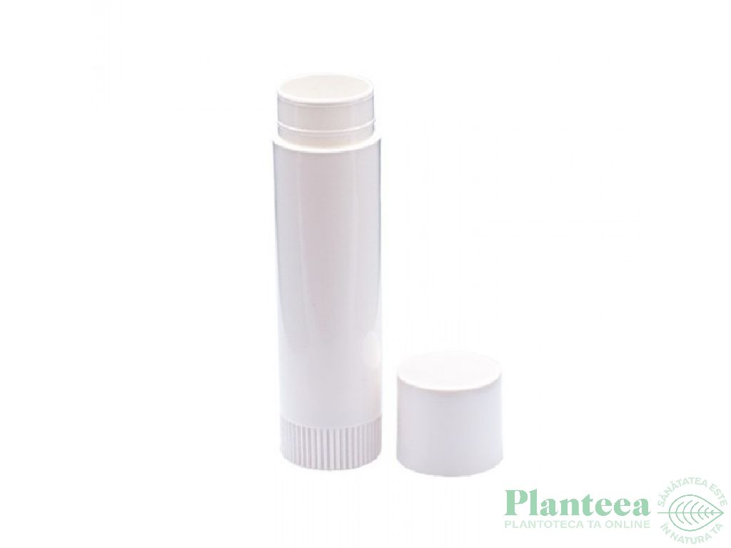 Flacon plastic alb tip stick tub pt cosmetice solide 6ml - MAYAM