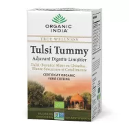 Ceai tulsi tummy adjuvant digestiv 18dz - ORGANIC INDIA