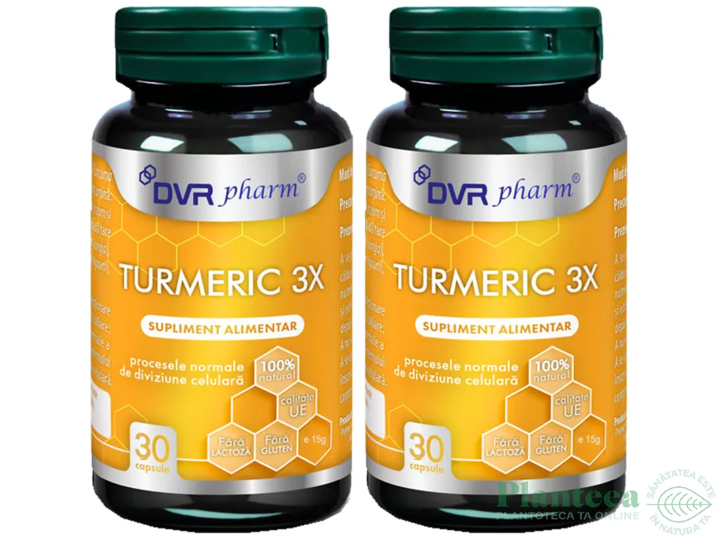 Set Turmeric 3X 2x30cps - DVR PHARM