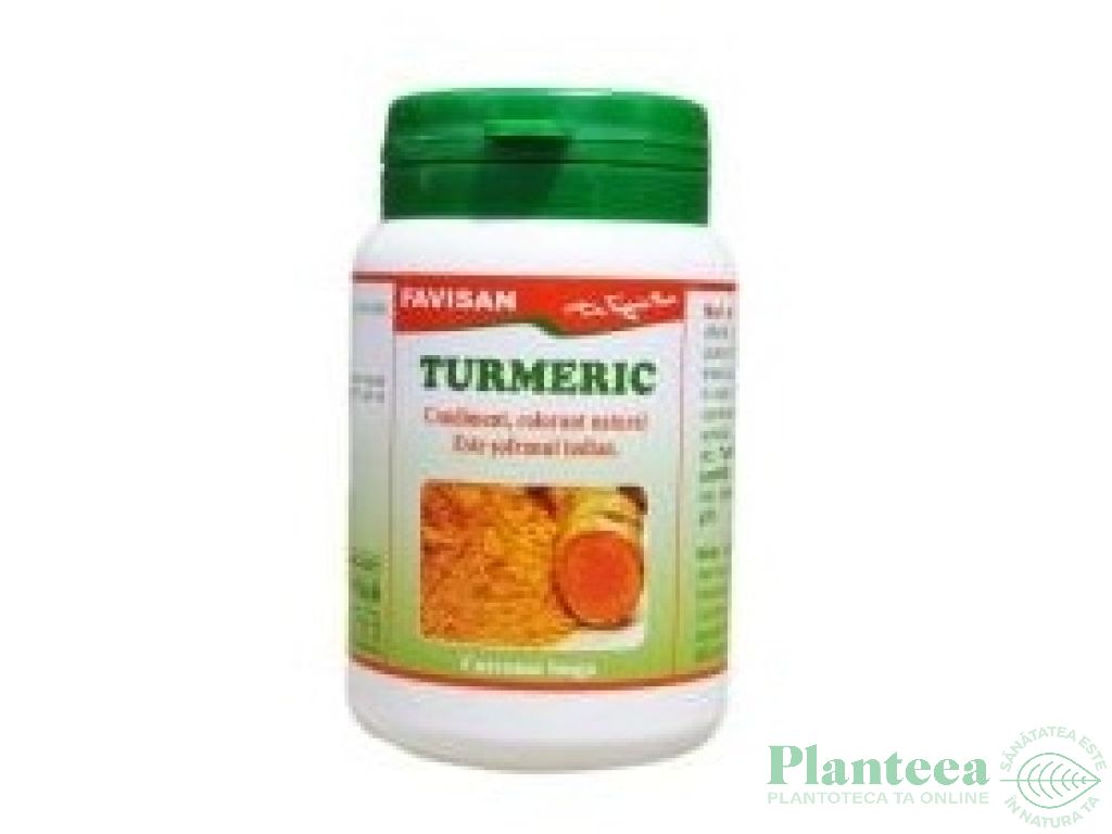 Condiment turmeric macinat 50g - FAVISAN