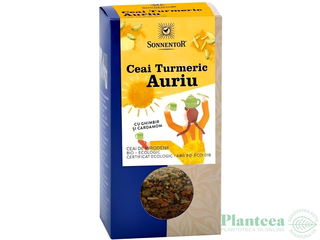 Ceai Turmeric auriu eco 120g - SONNENTOR