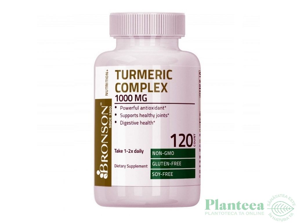 Turmeric bioperina 1000mg 60cps - BRONSON