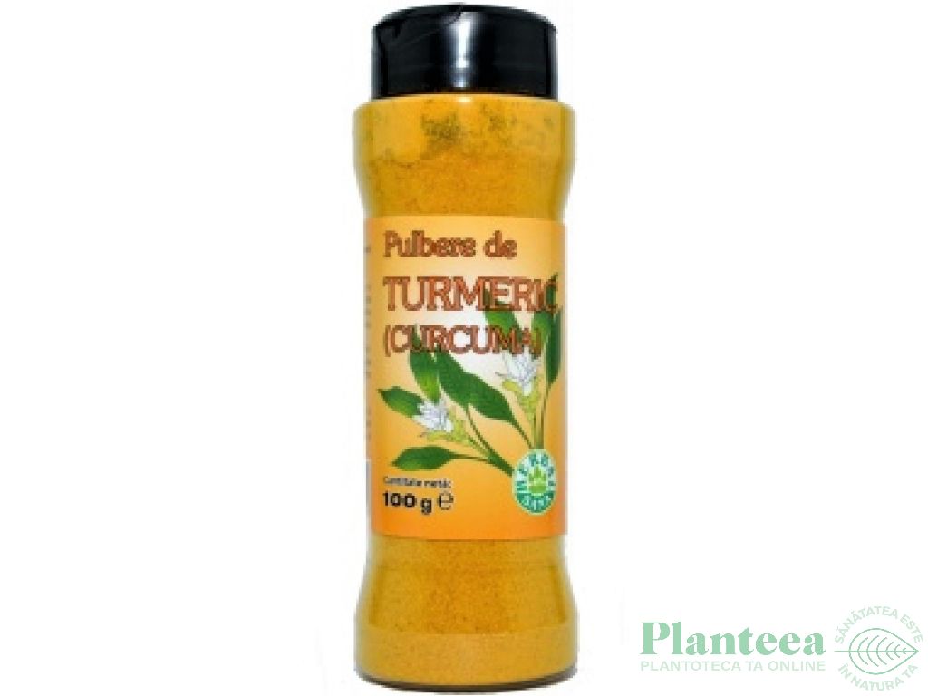 Condiment turmeric macinat solnita 100g - HERBAL SANA