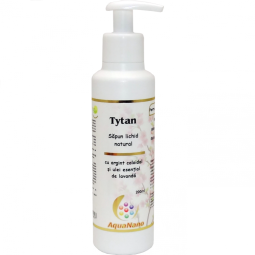 Sapun lichid argint coloidal ulei esential lavanda Tytan 200ml - AQUA NANO