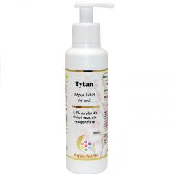 Sapun lichid argint coloidal fara ulei esential Tytan 200ml - AQUA NANO