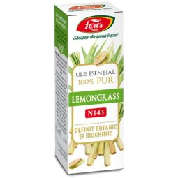 Ulei esential lemongrass 100% pur 10ml - FARES