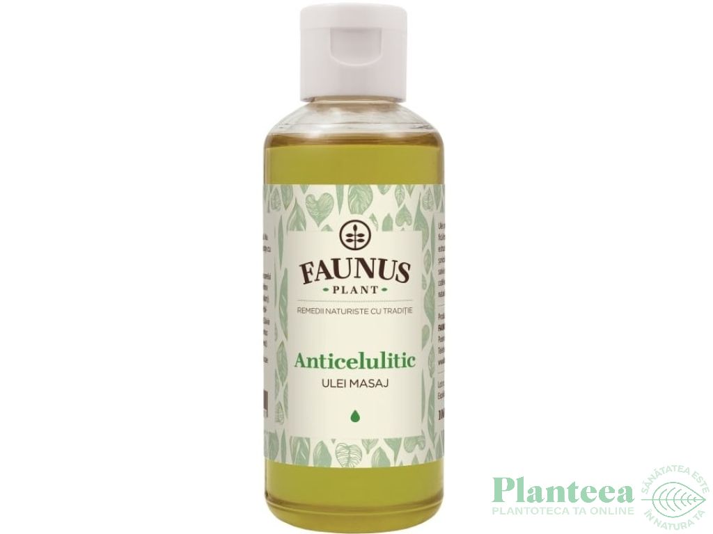 Ulei masaj anticelulitic 100ml - FAUNUS PLANT
