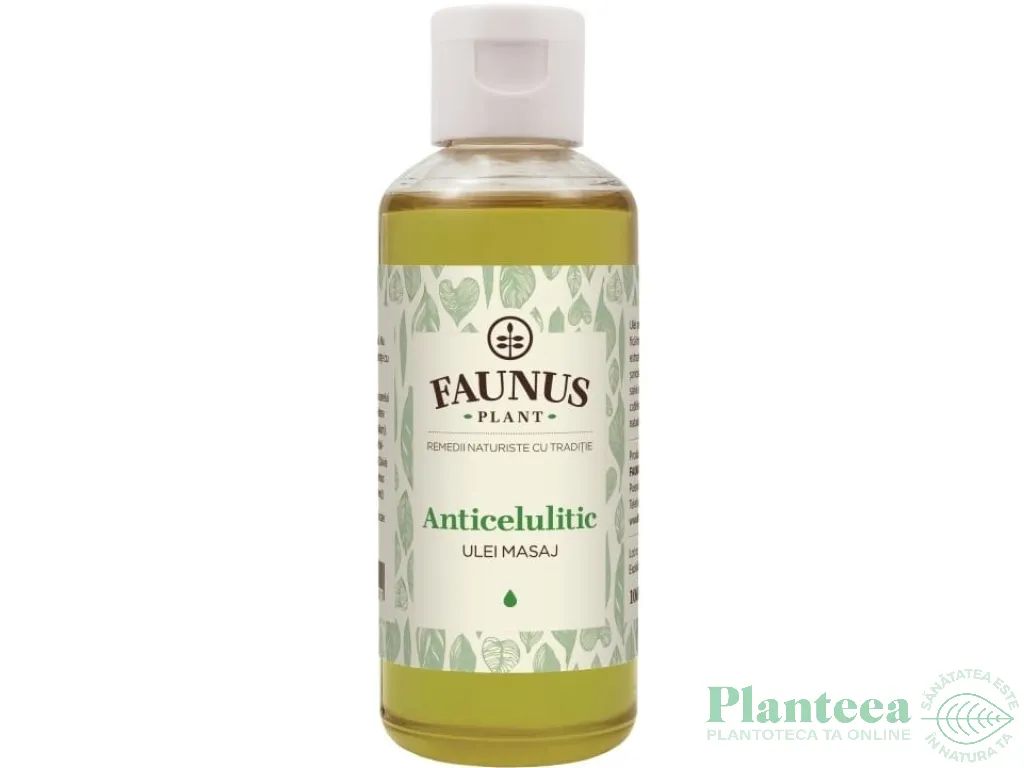Ulei masaj anticelulitic 100ml - FAUNUS