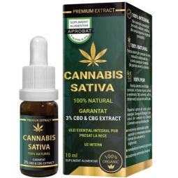 Ulei canabis CBD 3% 10ml - COSMO PHARM