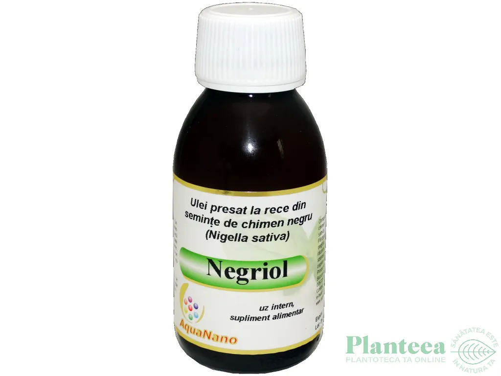 Ulei seminte chimen negru Negriol 480ml - AQUA NANO