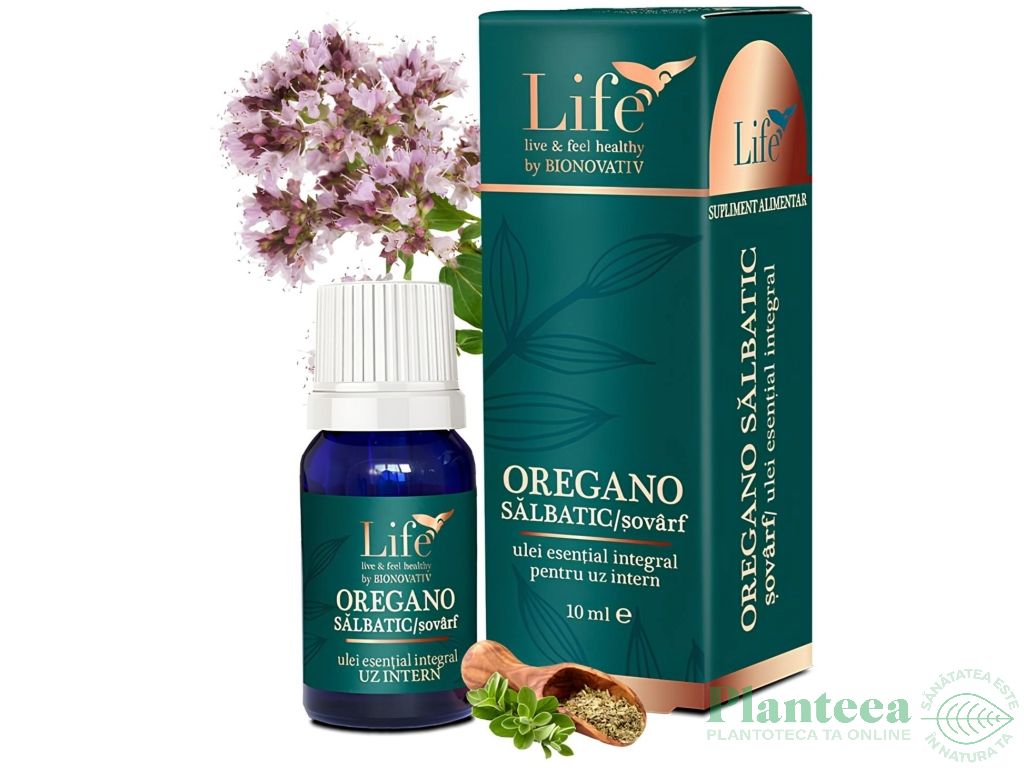 Ulei esential integral oregano salbatic [sovarf] 10ml - LIFE