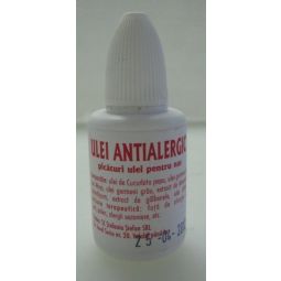 Ulei antialergic picaturi nas 20ml - STEFANIA STEFAN