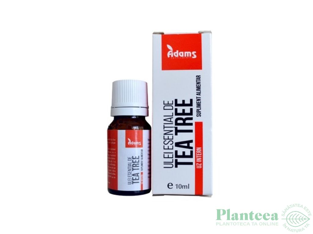 Ulei esential tea tree uz intern 10ml - ADAMS