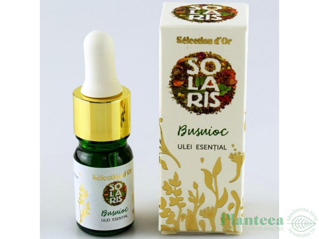 Tester Ulei esential busuioc Selection d`Or 5ml - SOLARIS