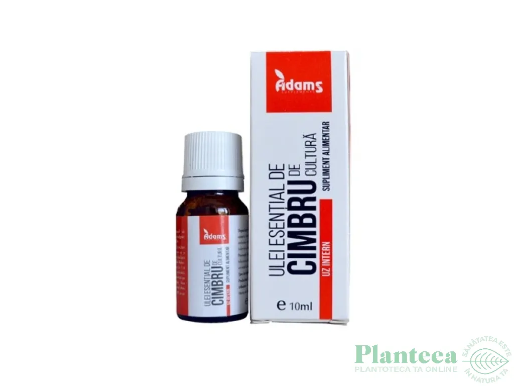 Ulei esential cimbru uz intern 10ml - ADAMS