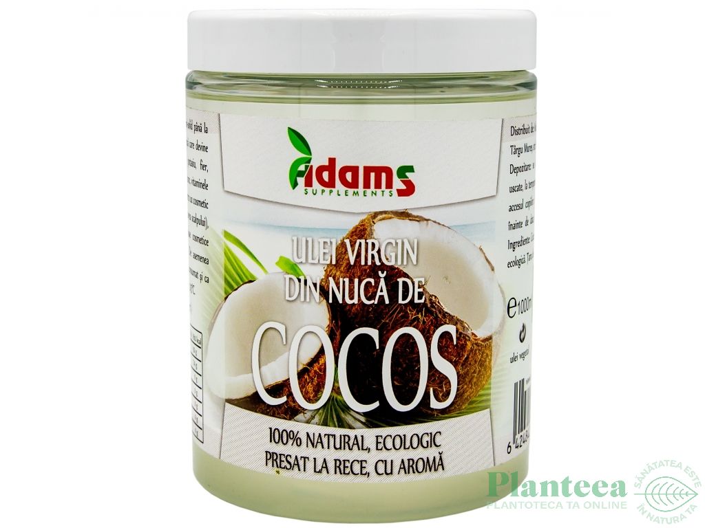 Ulei cocos virgin eco 1L - YOUBIO