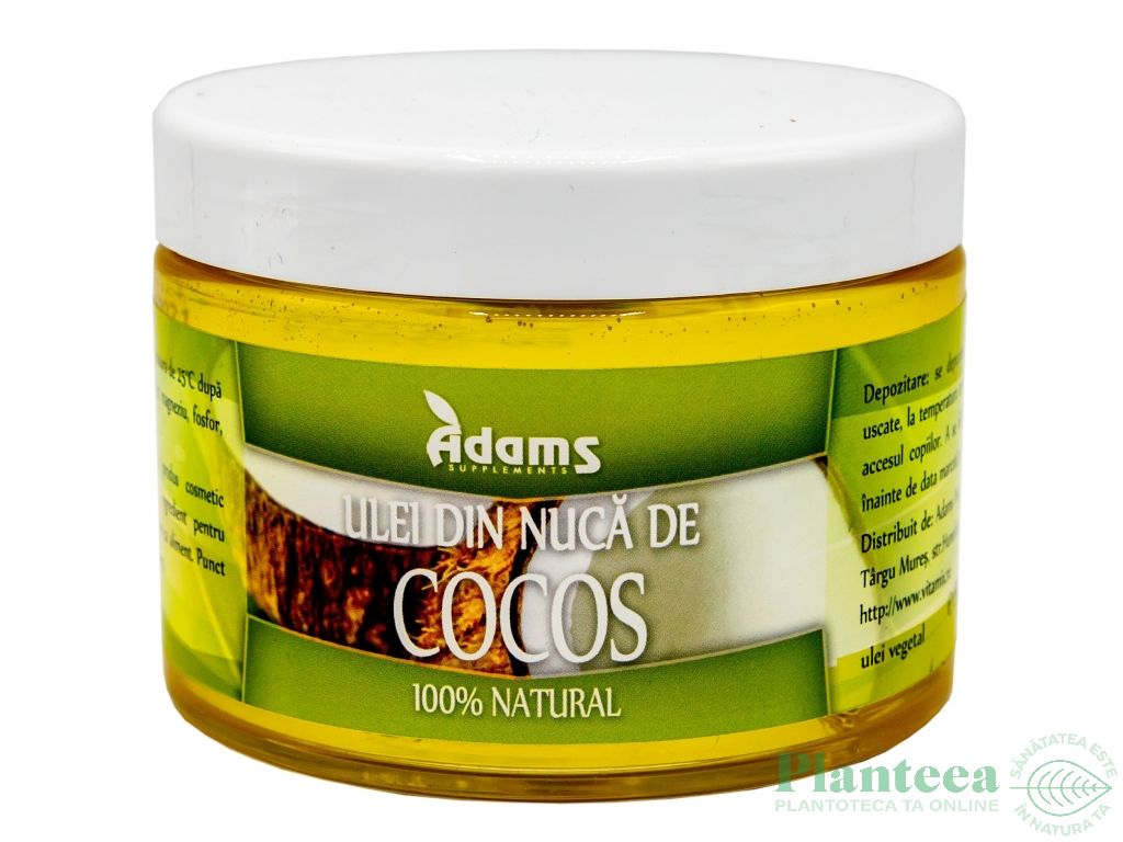 Ulei cocos alimentar 500ml - ADAMS