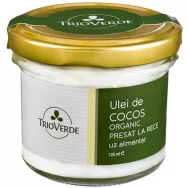 Ulei cocos virgin uz alimentar organic 125ml - TRIO VERDE