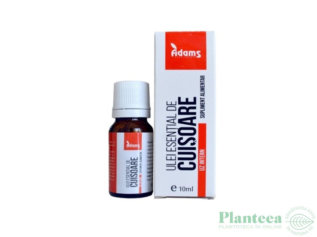 Ulei esential cuisoare uz intern 10ml - ADAMS