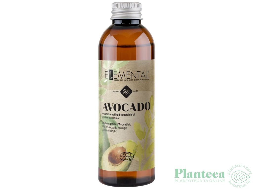 Ulei avocado crud organic 100ml - MAYAM